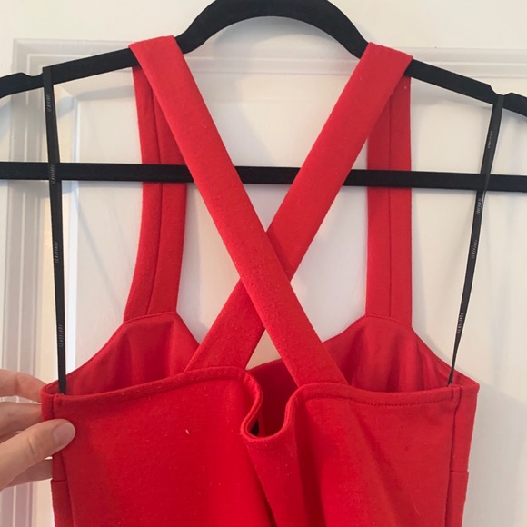 Forever 21 Red Fit & Flare Dress - Picture 5 of 9